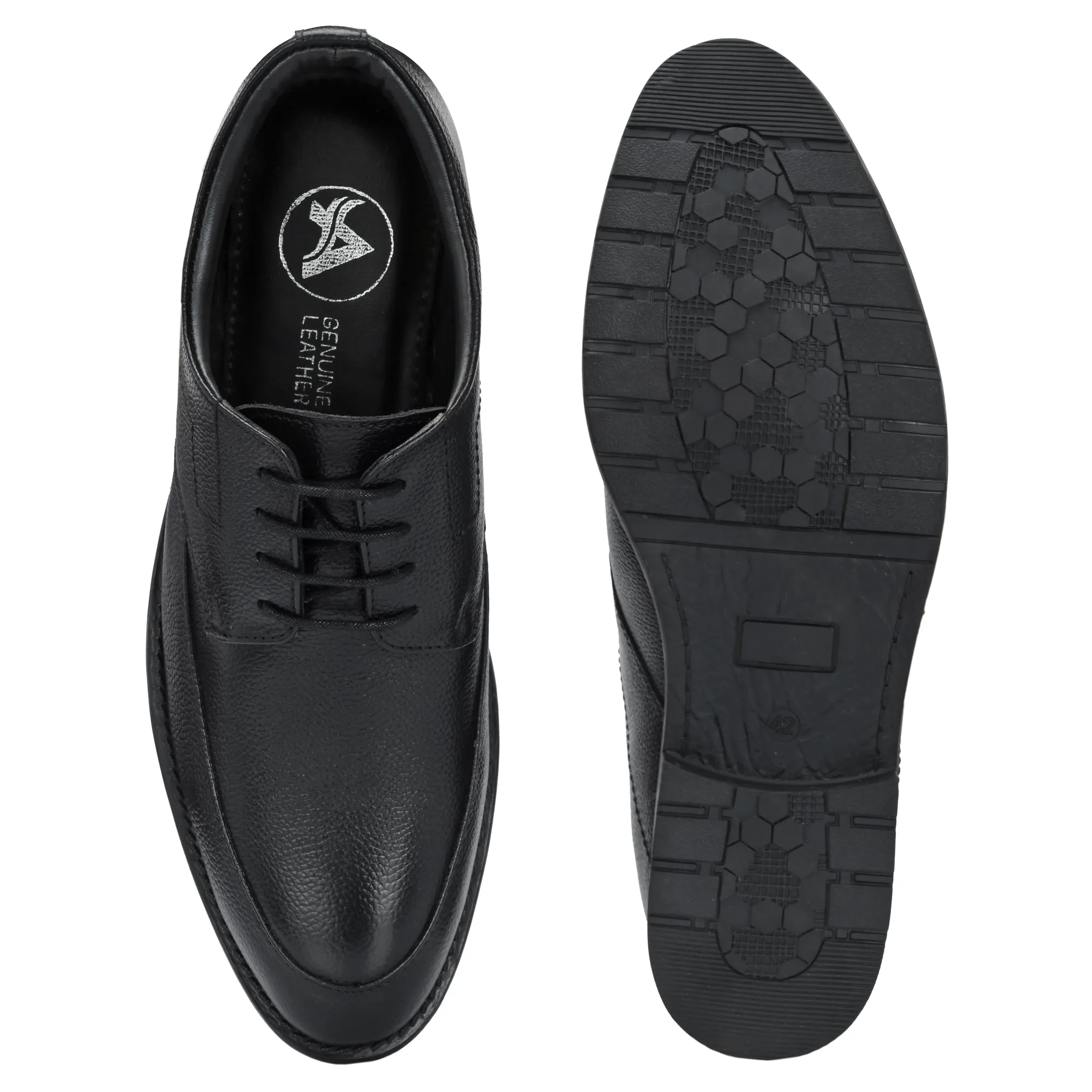Opulent Full Grain Leather Derby Lace Ups
