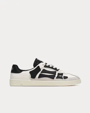 Pacific Bones White / Black Low Top Sneakers