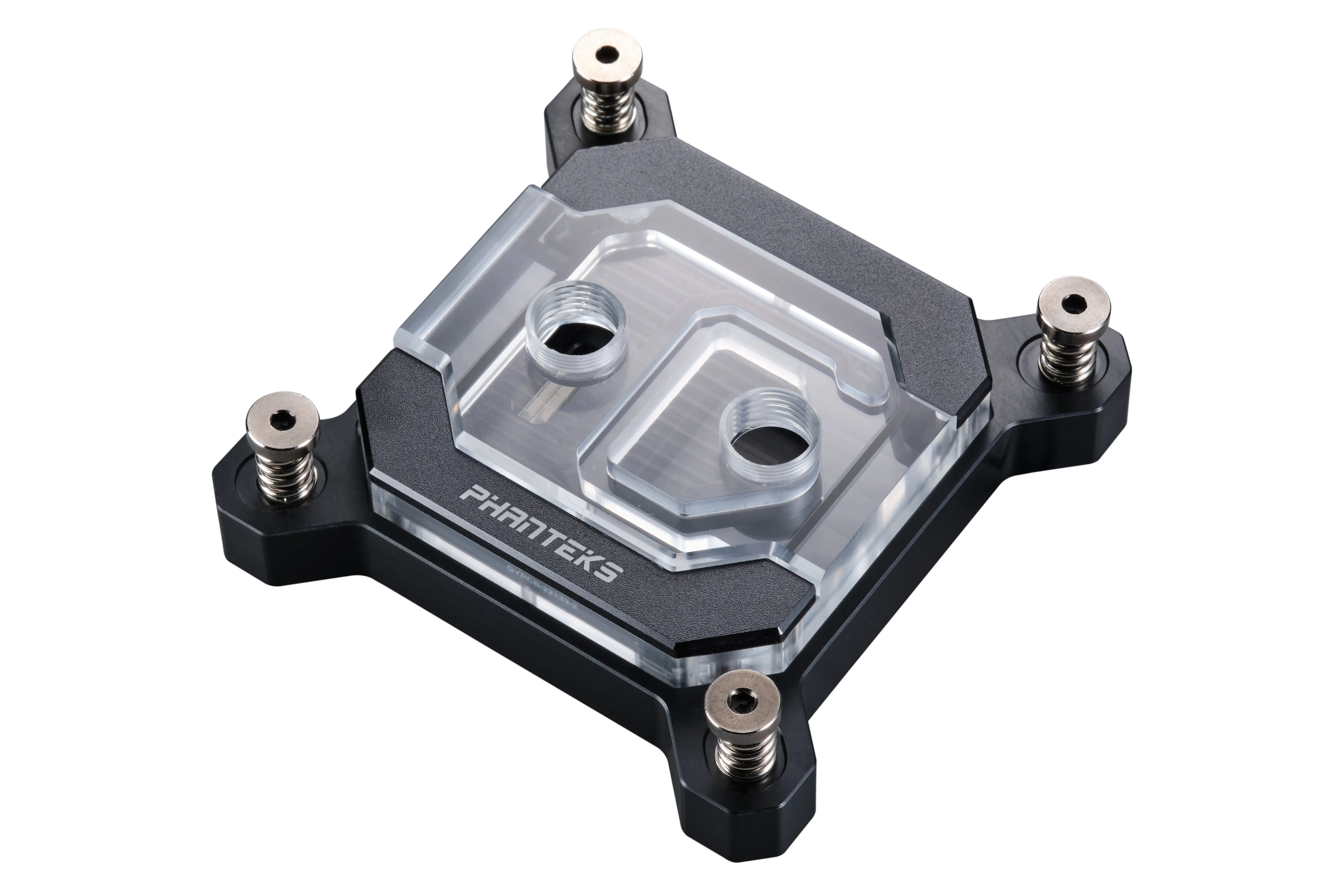Phanteks Glacier C370i CPU Water Block for Intel Sockets 1700/1200/115x, Pure Copper Base, Digital-RGB Lighting