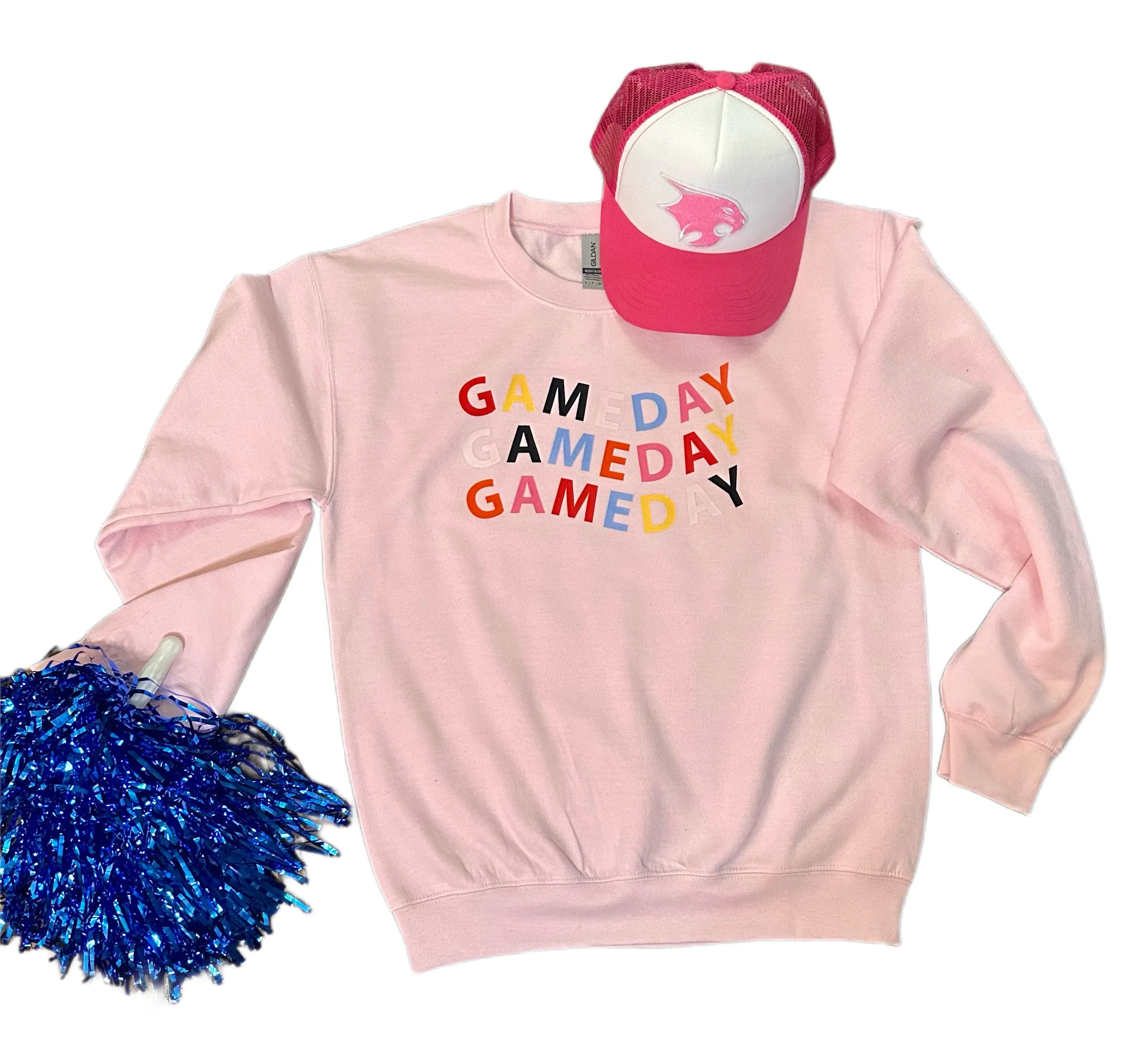 Pink Game Day Sweatshirt