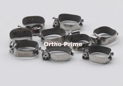 Prewelded 1st Molar Band with Double Tubes, MBT*, 0.022", Non-Convertible, With Cleats