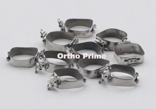 Prewelded 1st Molar Band with Double Tubes, MBT*, 0.022", Non-Convertible, With Cleats