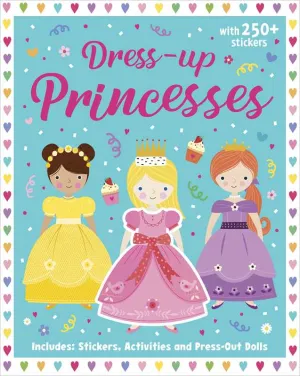 Princesses: Dress-Up Sticker Book by