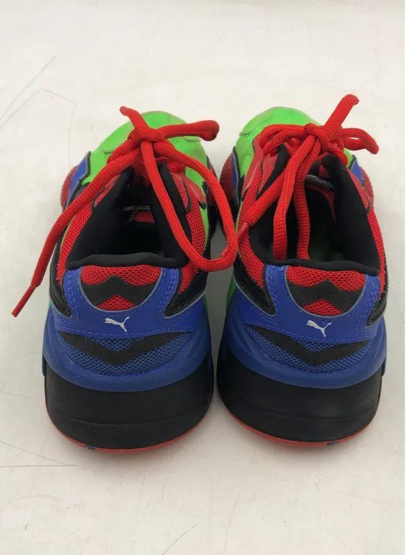 Puma Boys Rs X Tailored Green Blue Athletic Shoes - Size 6C
