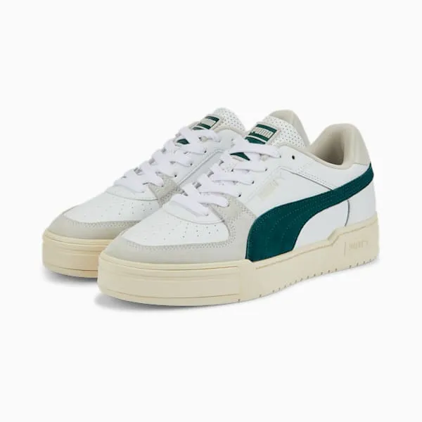 Puma CA Pro Ivy League Sneakers - Puma White-Varsity Green-Whisper White
