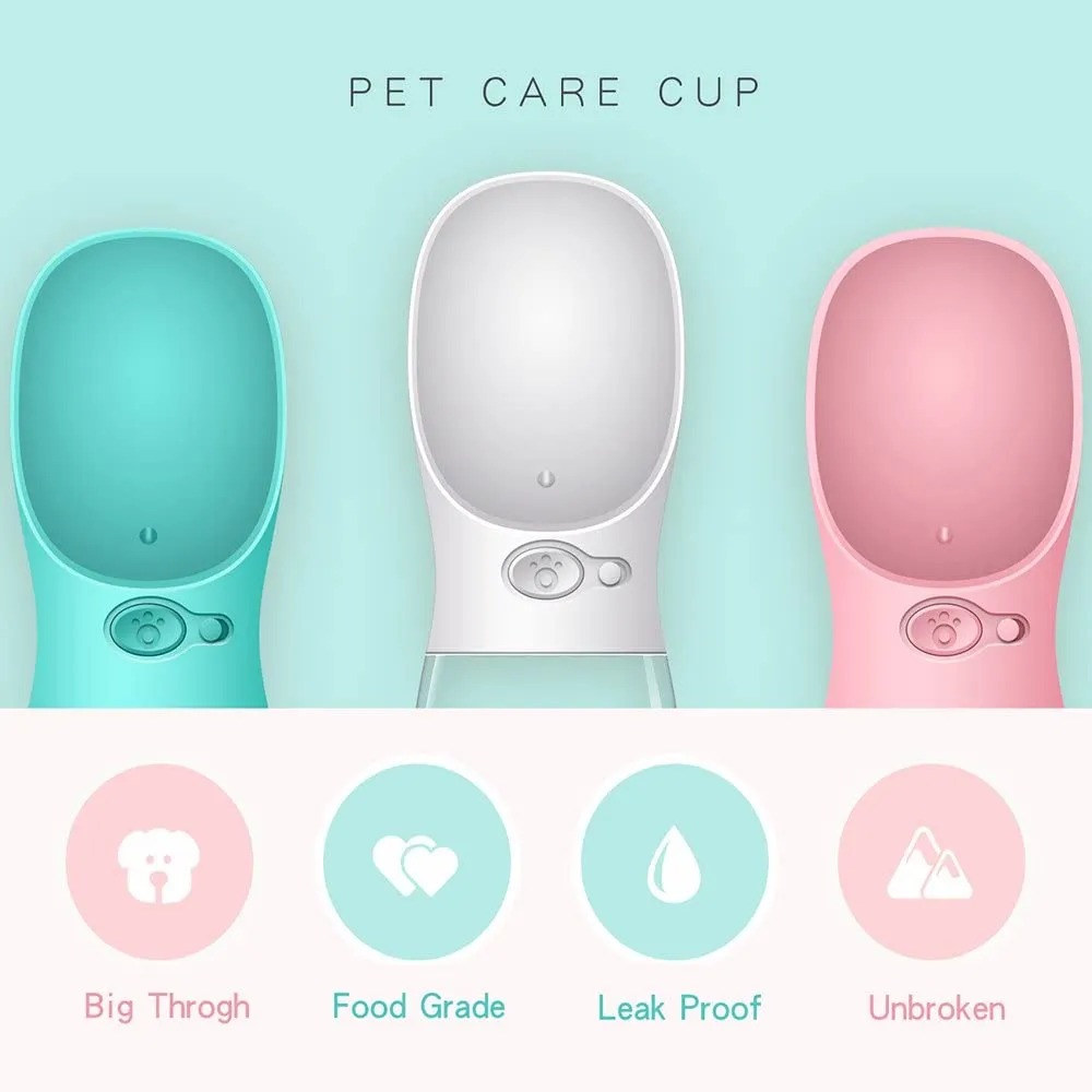 QUMY Dog Water Bottle Portable 12oz/18oz