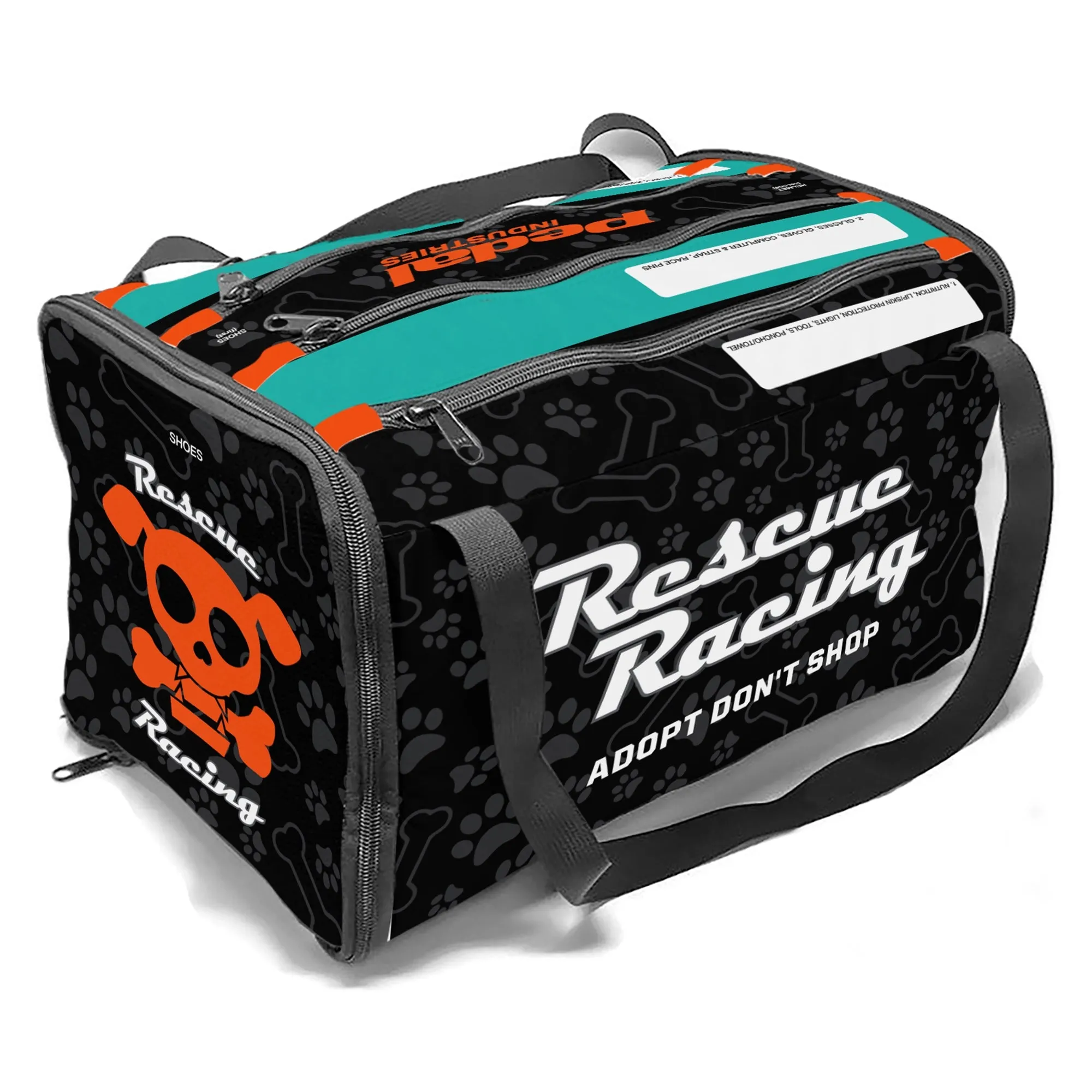 Rescue Racing 2023 CYCLING RACEDAY BAG™ BLACK