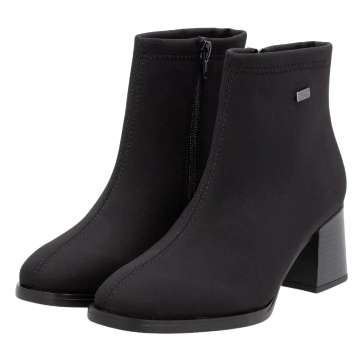 Rieker Women's D0V77-00 Black Stretch Waterproof