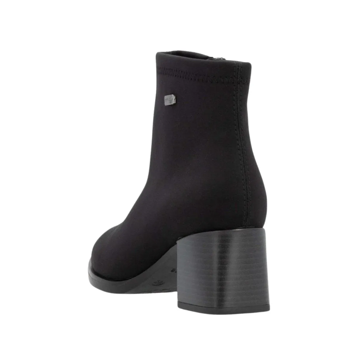 Rieker Women's D0V77-00 Black Stretch Waterproof