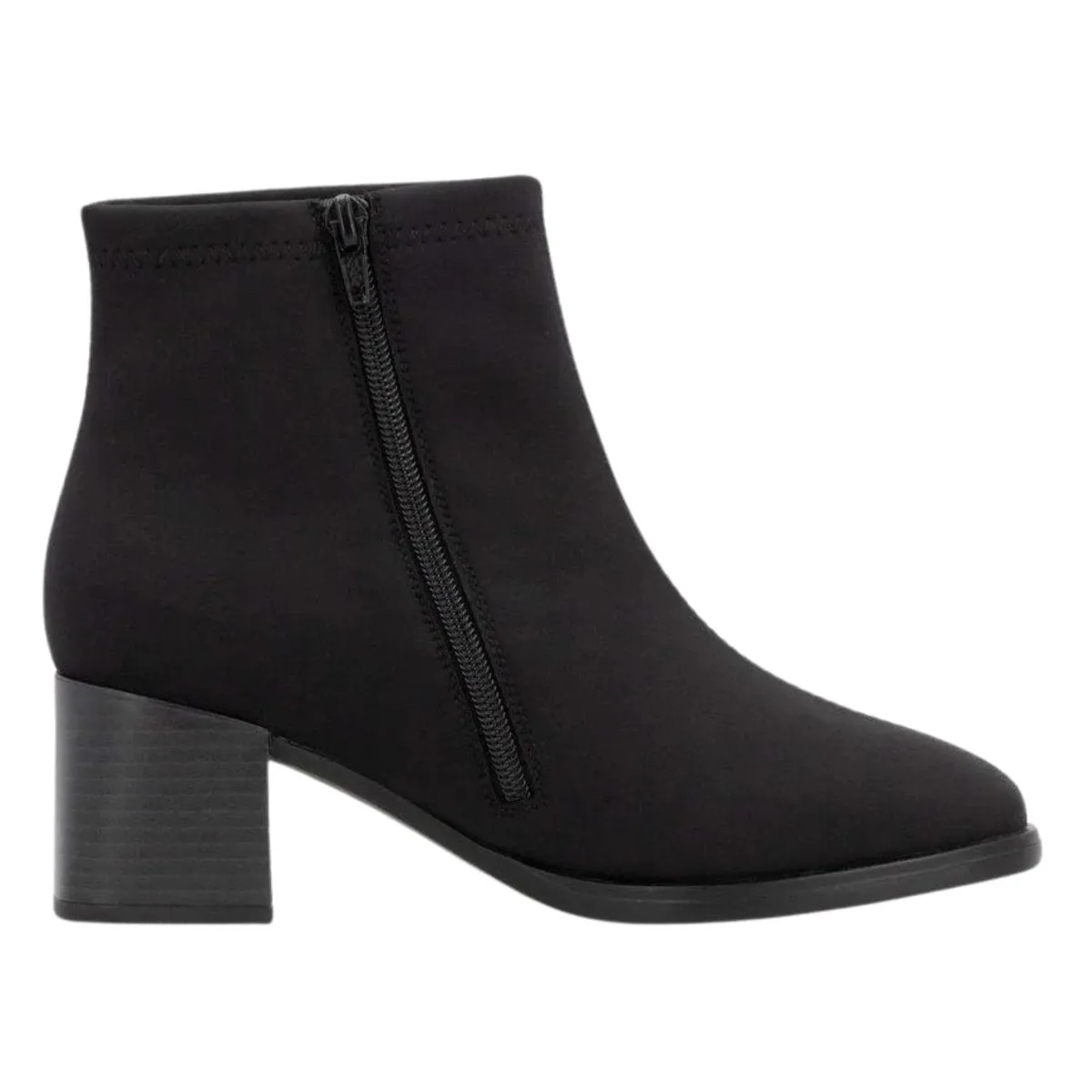 Rieker Women's D0V77-00 Black Stretch Waterproof
