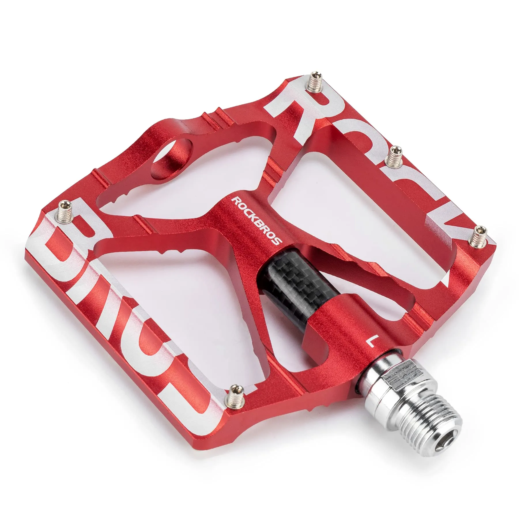 ROCKBROS Bicycle Pedals 9/16 Mountain Bike Pedals Aluminium (Pair)