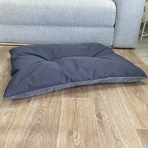 SAMPLE SALE: Charcoal Oxford Pillow Bed