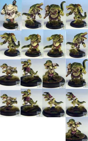 Sarcos Fantasy Football Team #2 (17 figs - Salt Water only)