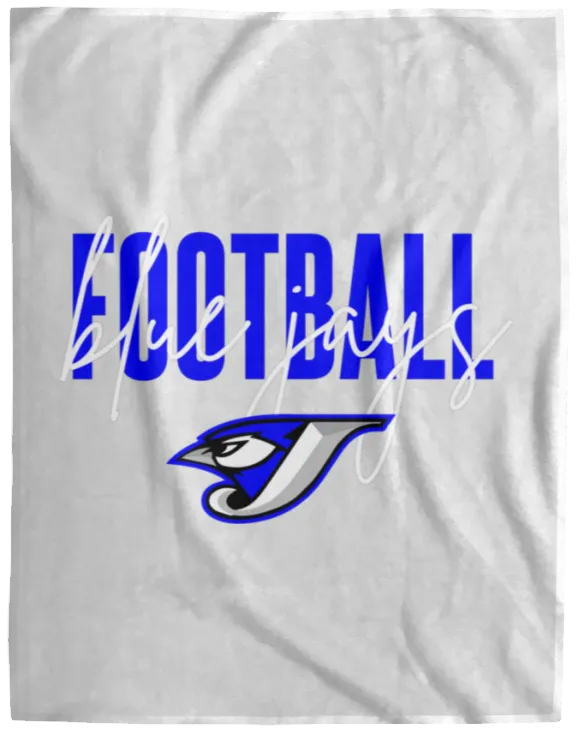 Script Football VPL Cozy Plush Fleece Blanket - 60x80