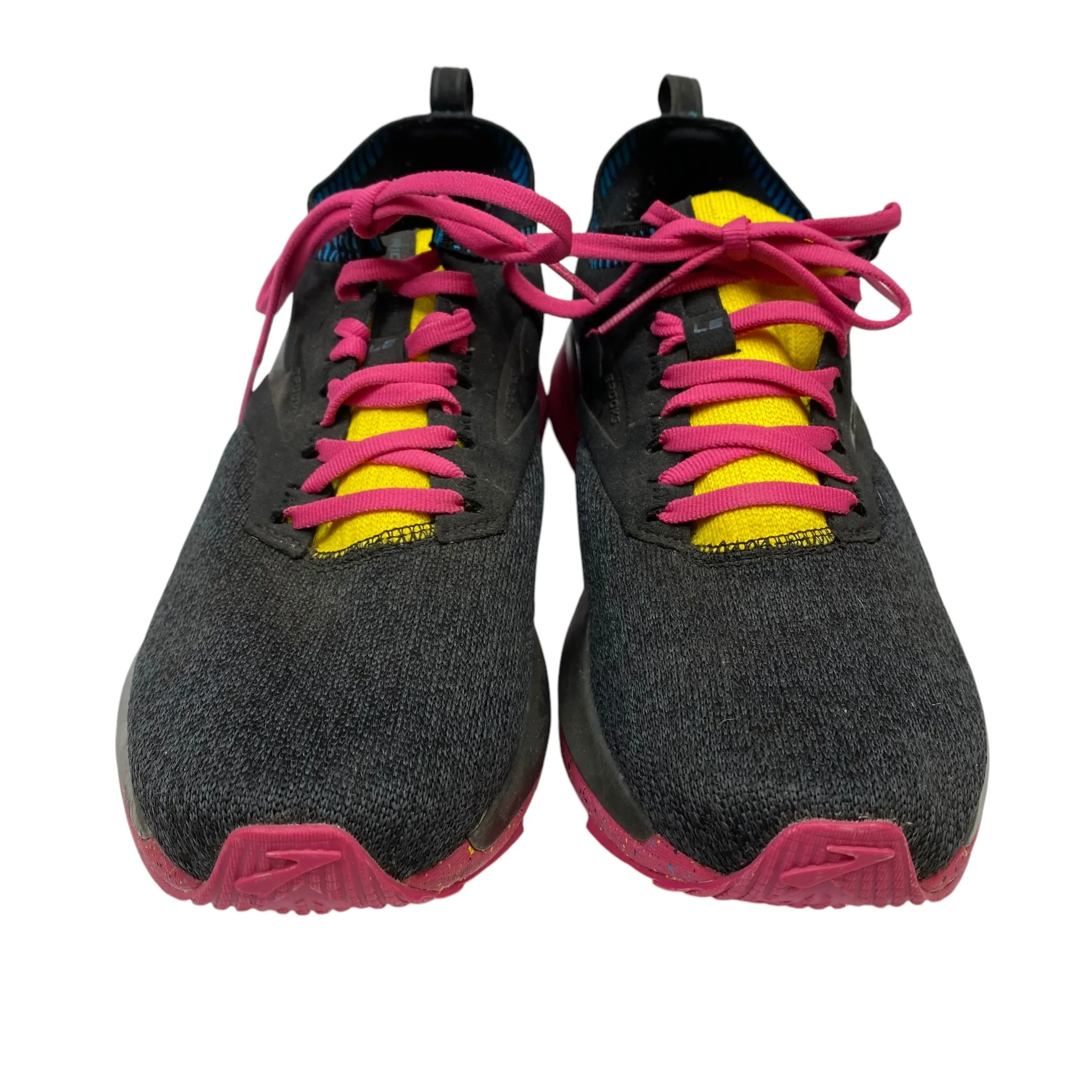 Shoes Athletic By Brooks In Black & Pink, Size: 10