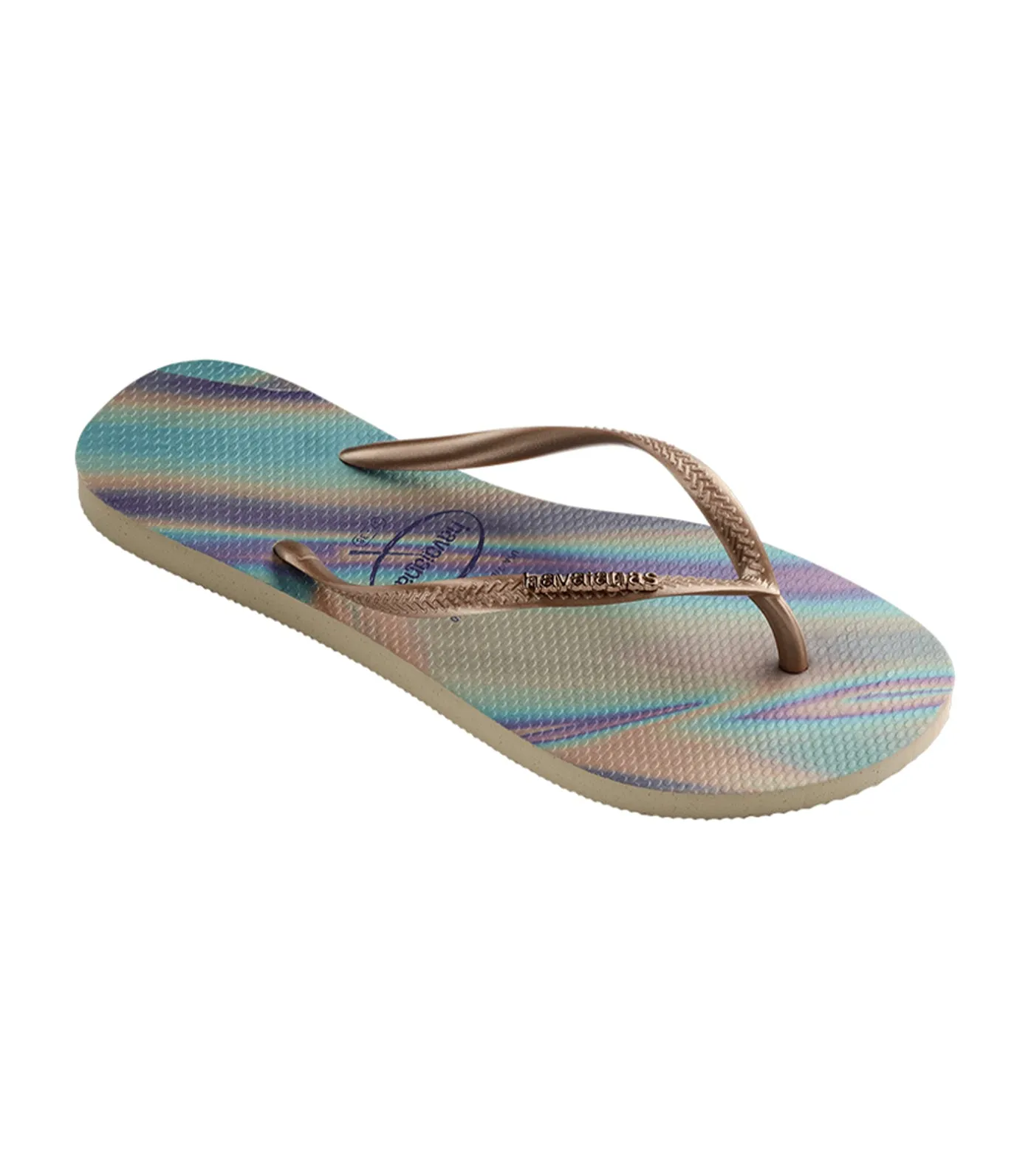 Slim Iridescent Sand Gray