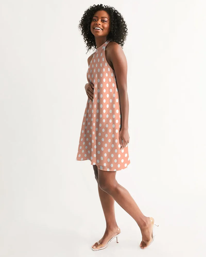 SMF Doll Feminine Halter Dress