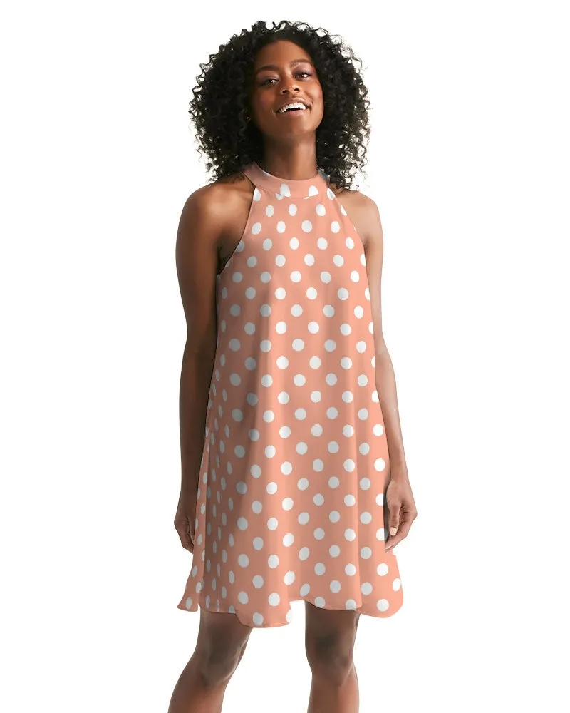 SMF Doll Feminine Halter Dress