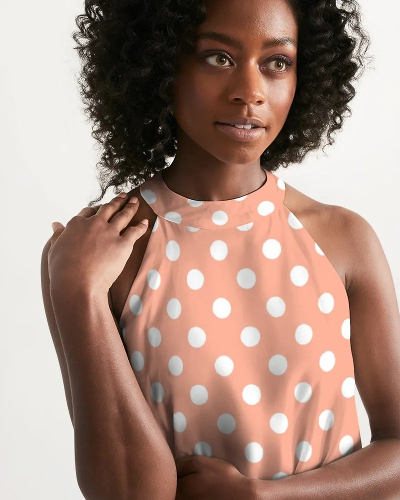 SMF Doll Feminine Halter Dress