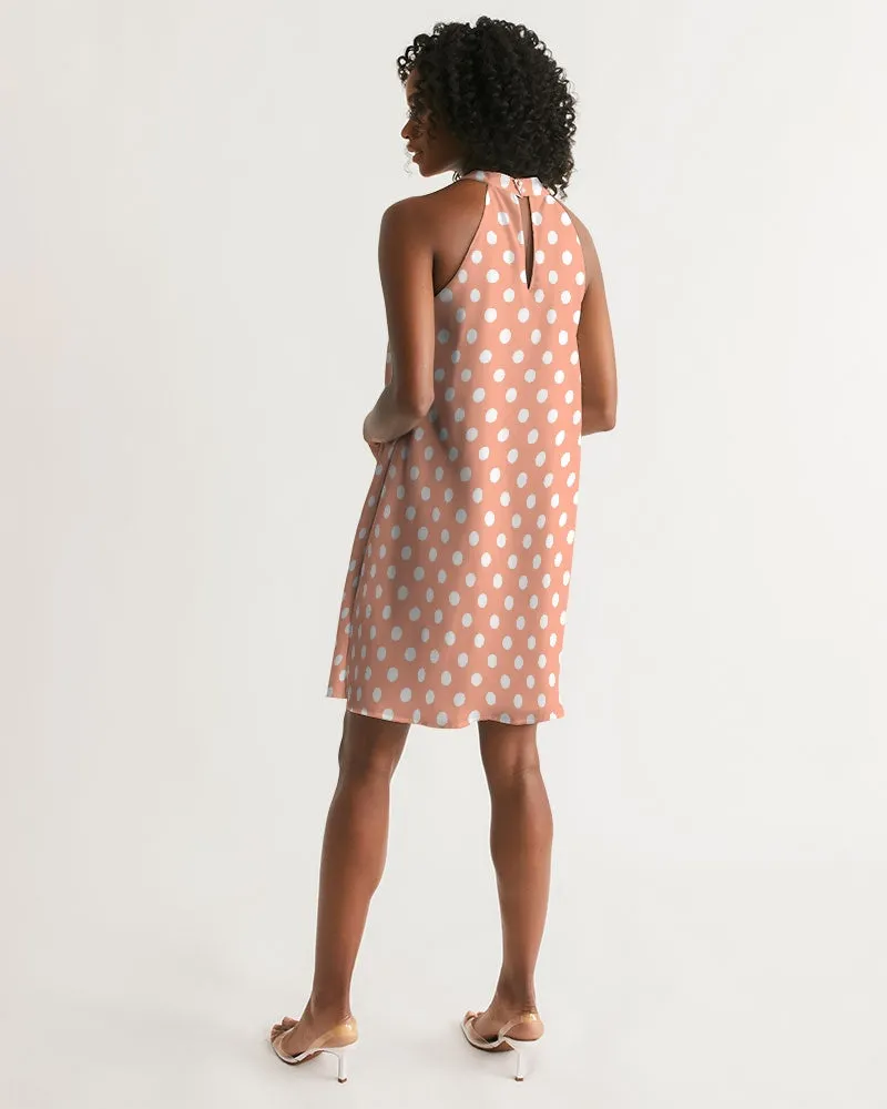 SMF Doll Feminine Halter Dress