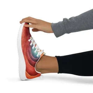 Soar in Style Bright Pattern Women's Athletic Shoes