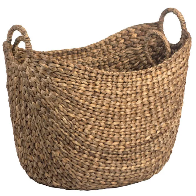 Sunset Basket With Handles Large