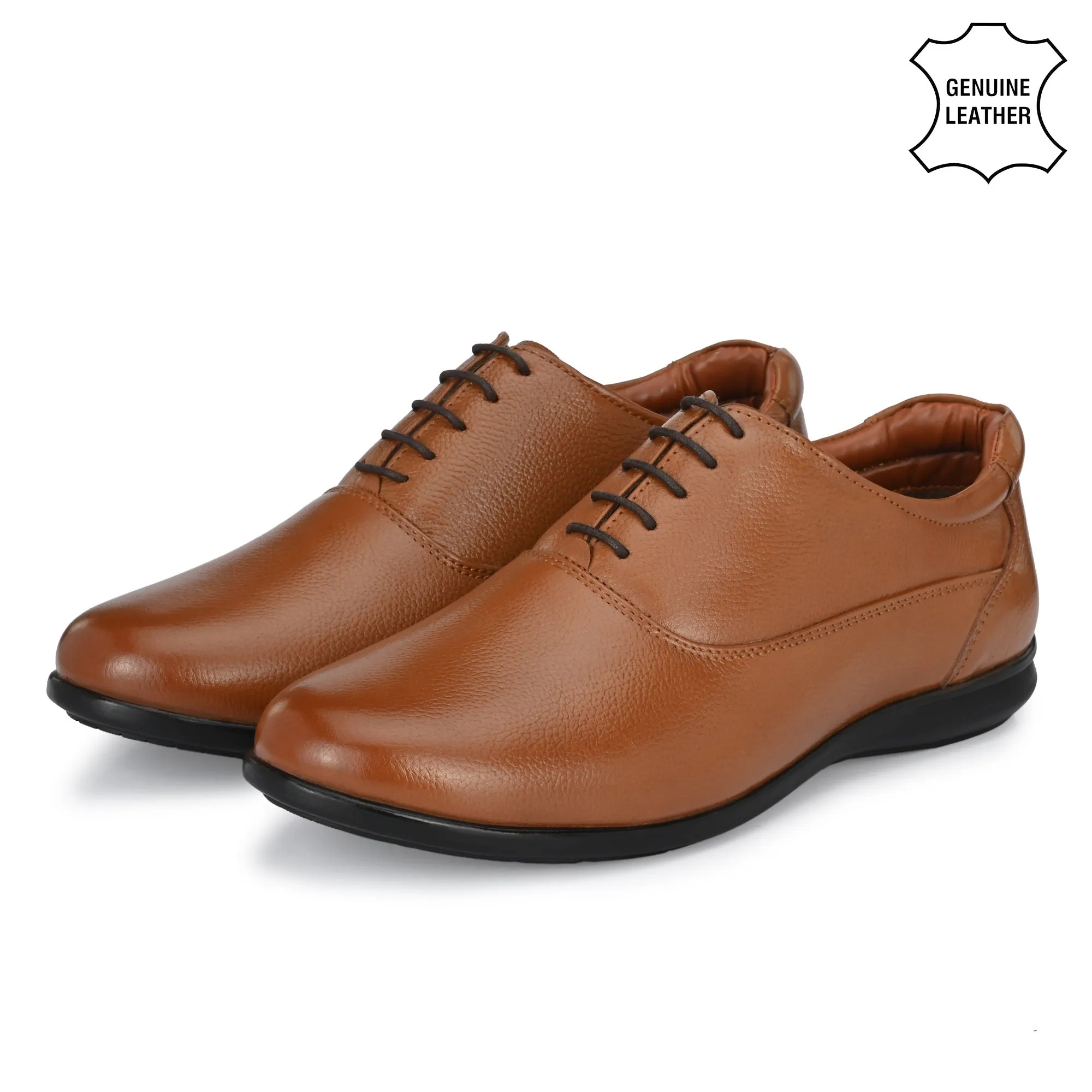 Svelte Oxford Full Grain Leather Derby Lace Ups