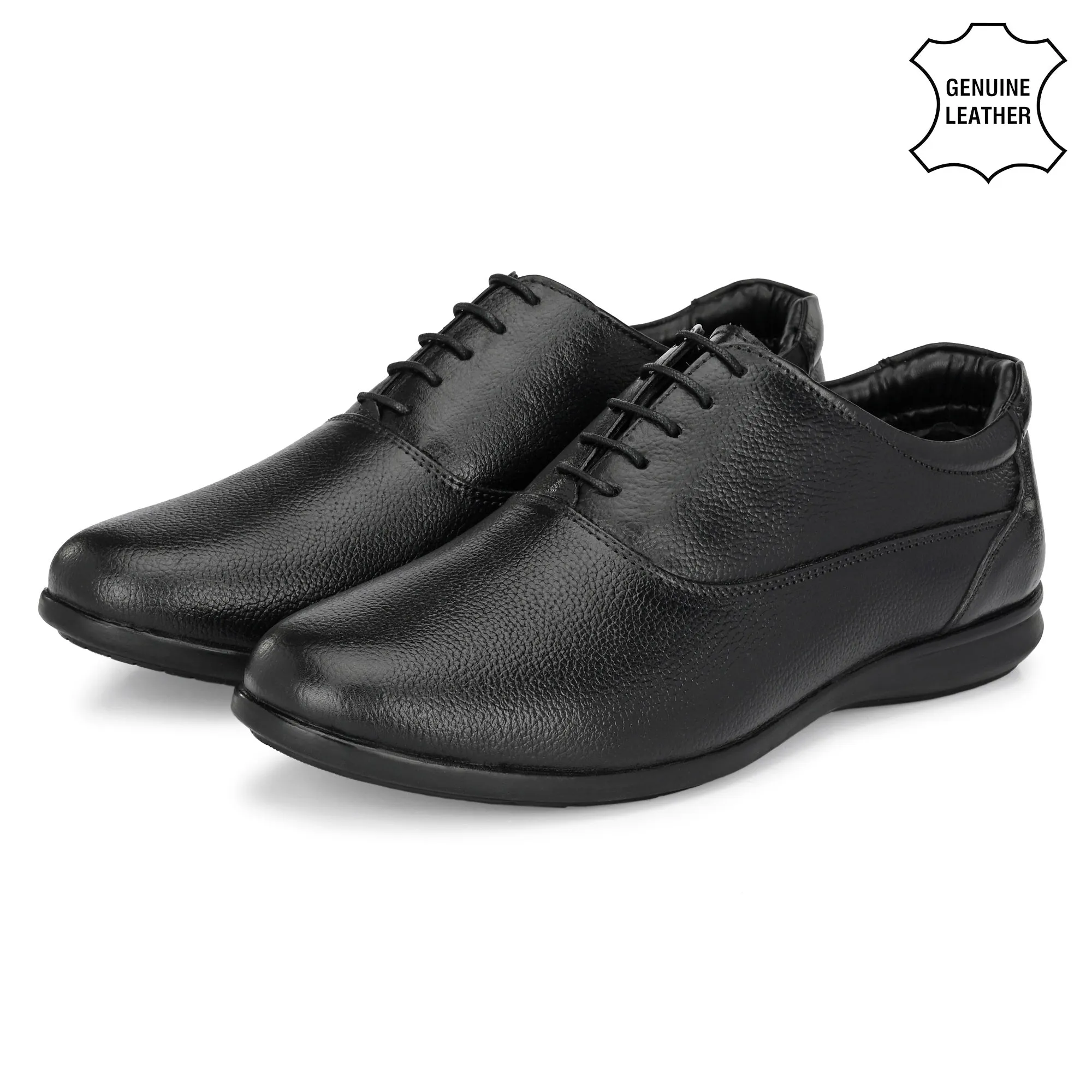 Svelte Oxford Full Grain Leather Derby Lace Ups