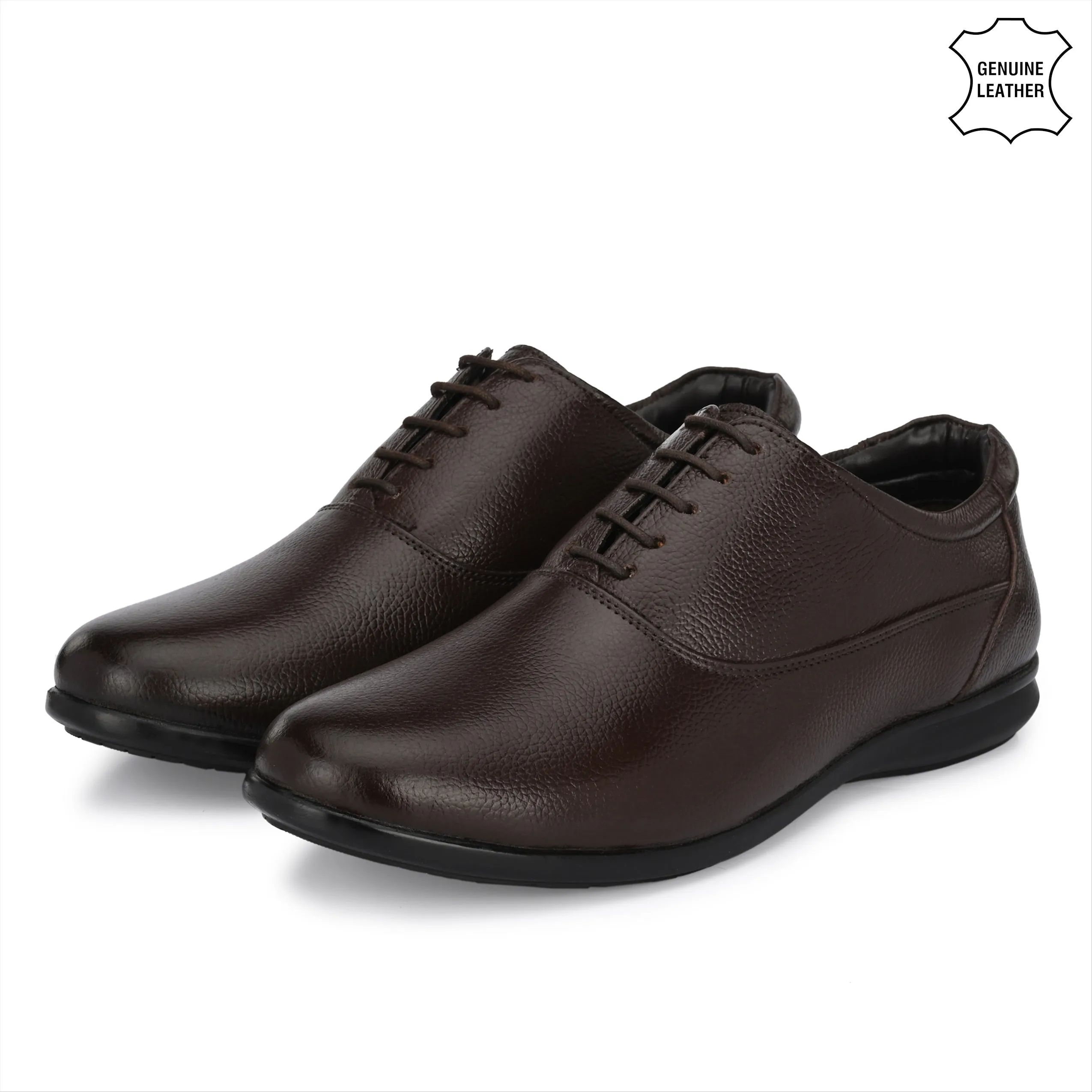 Svelte Oxford Full Grain Leather Derby Lace Ups