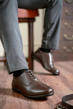 Svelte Oxford Full Grain Leather Derby Lace Ups