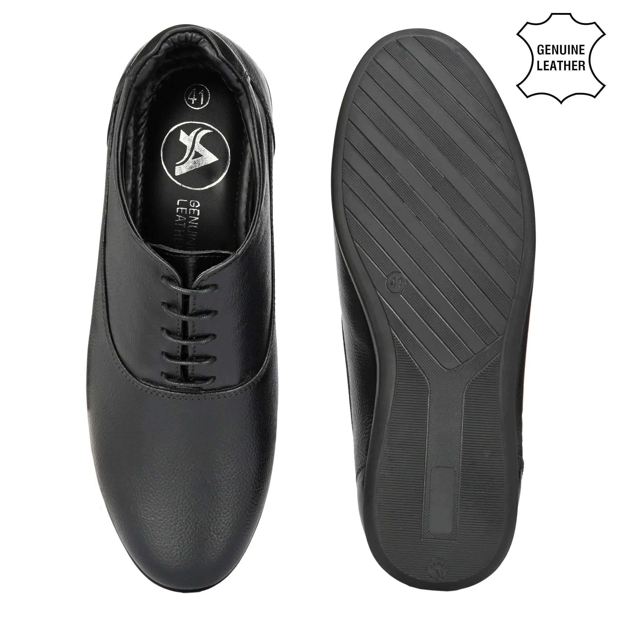 Svelte Oxford Full Grain Leather Derby Lace Ups