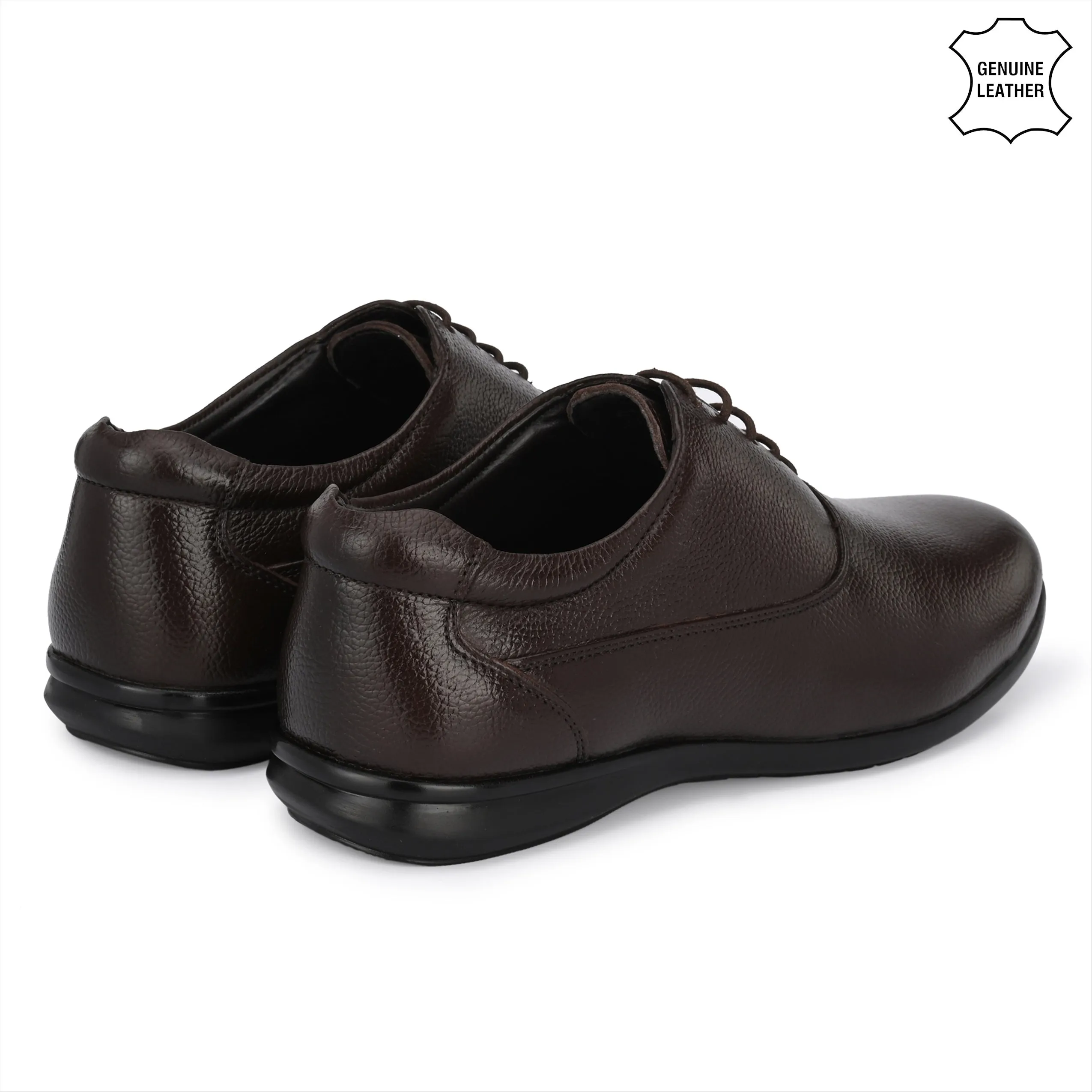 Svelte Oxford Full Grain Leather Derby Lace Ups