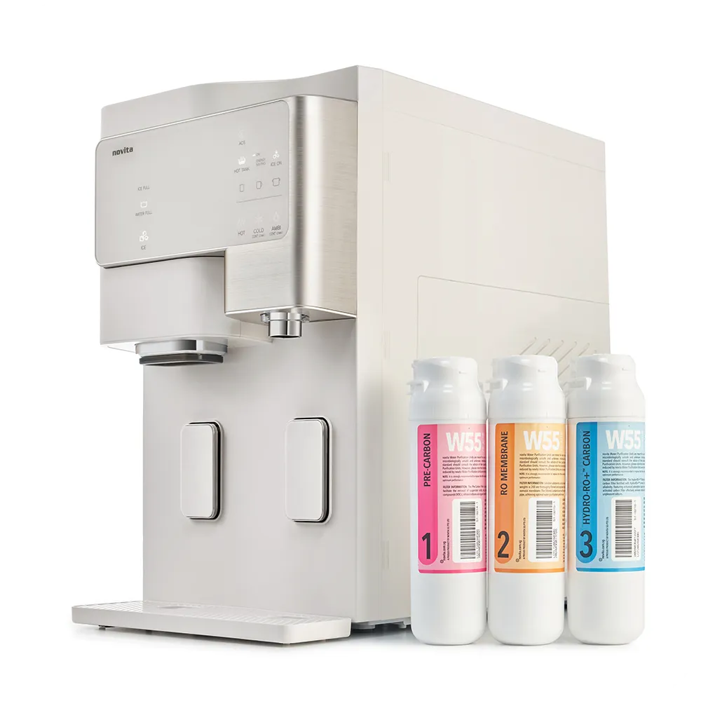 The Glacier W55 Hot/Cold Water Dispenser   Ice Maker (with Standard 2 Years Filters and 2 Years Warranty)