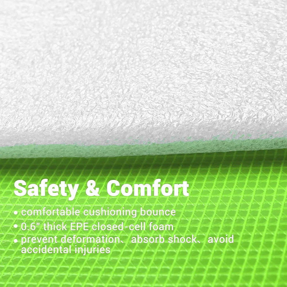 TheLAShop 12 ft Trampoline Pad Replacement Spring Cover Green