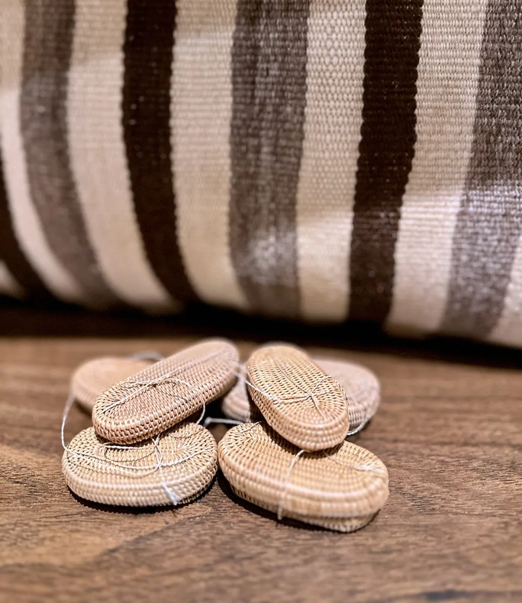 Tiny Balinese Ata Baskets