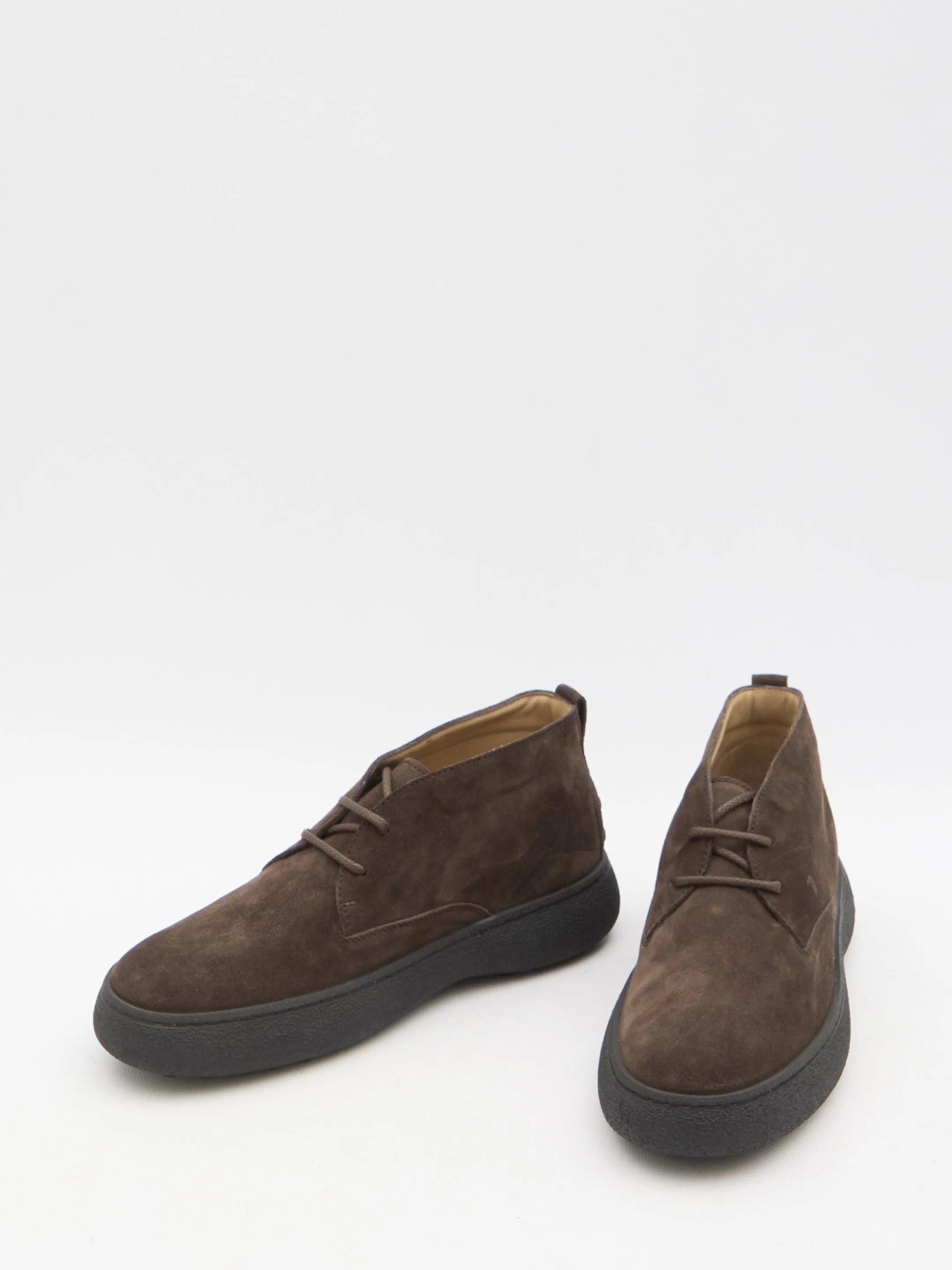 Tod's Desert Boots In Suede