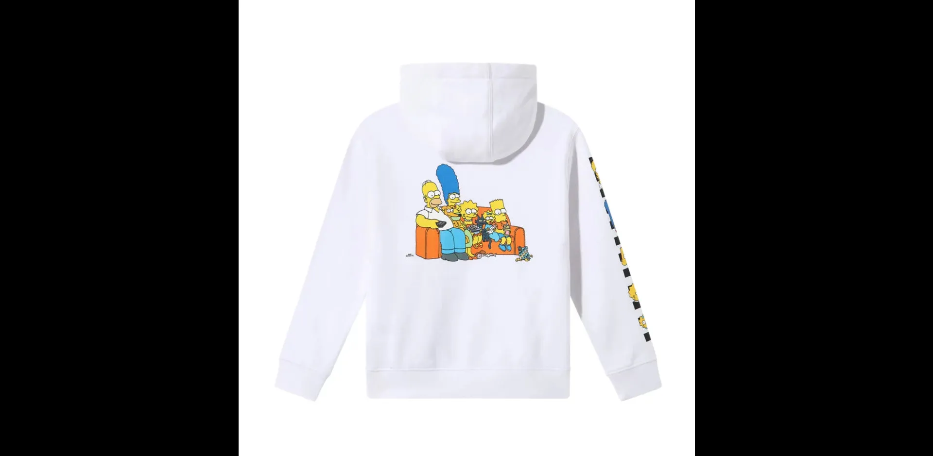 Vans X The Simpsons Family Little Kids' Pullover Hoodie White
