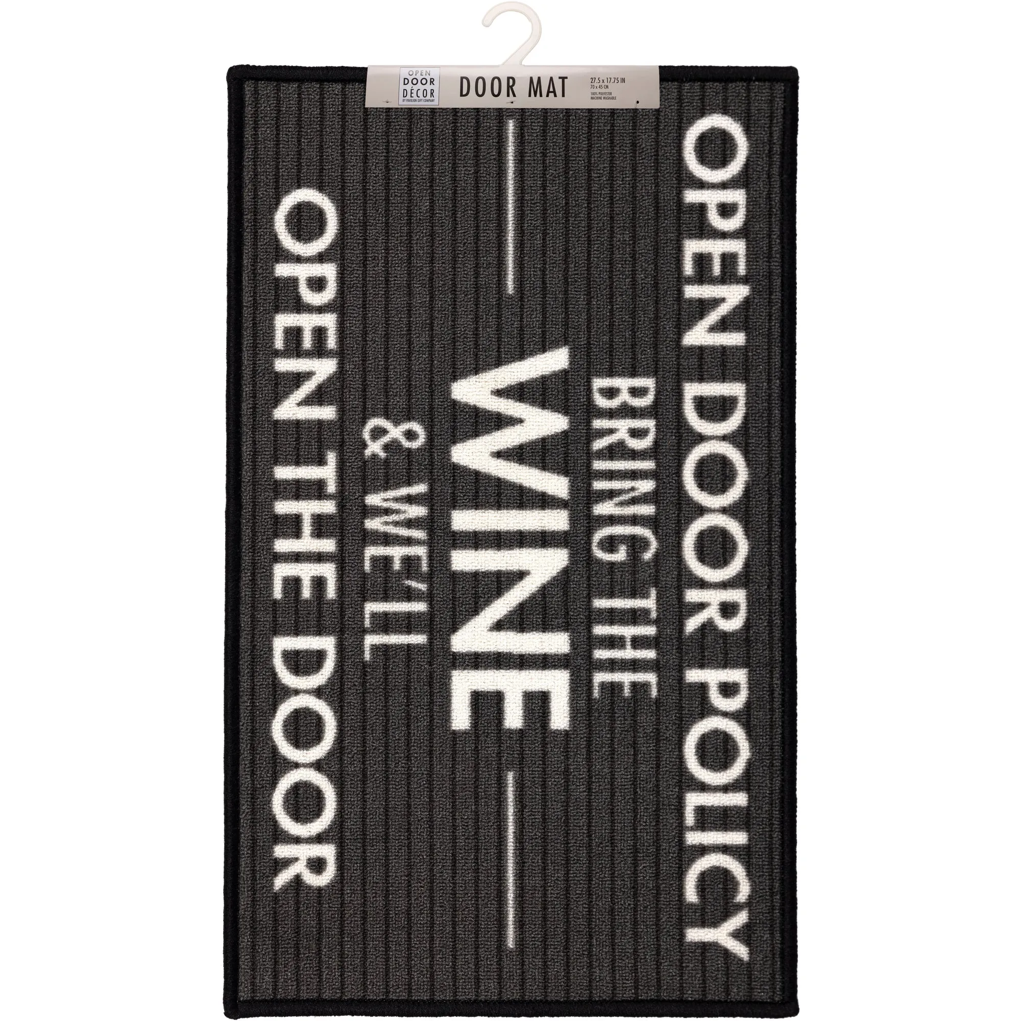 Wine 27.5" x 17.75" Floor Mat