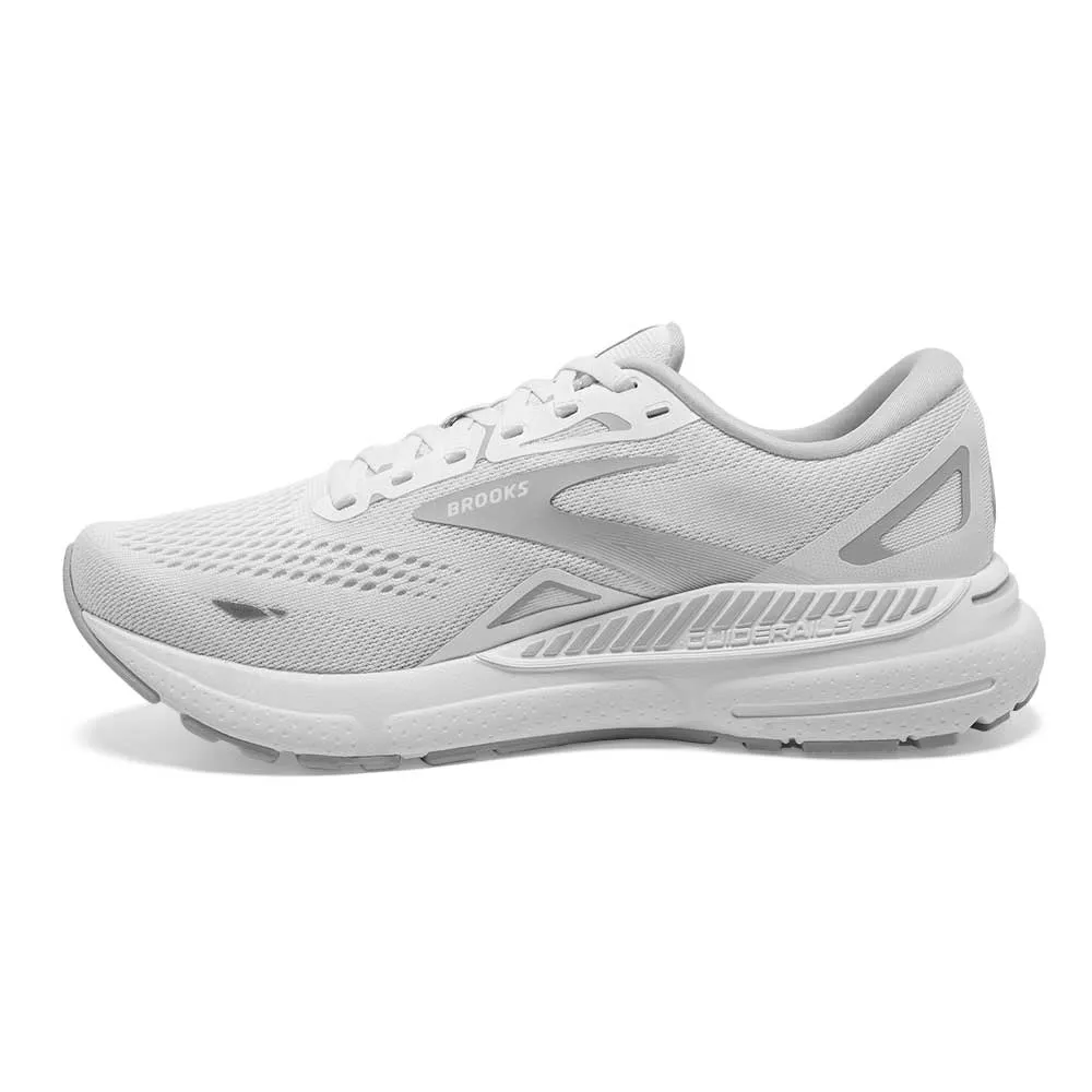 Women's Adrenaline GTS 23 Running Shoe - White/Oyster/Silver - Regular (B)