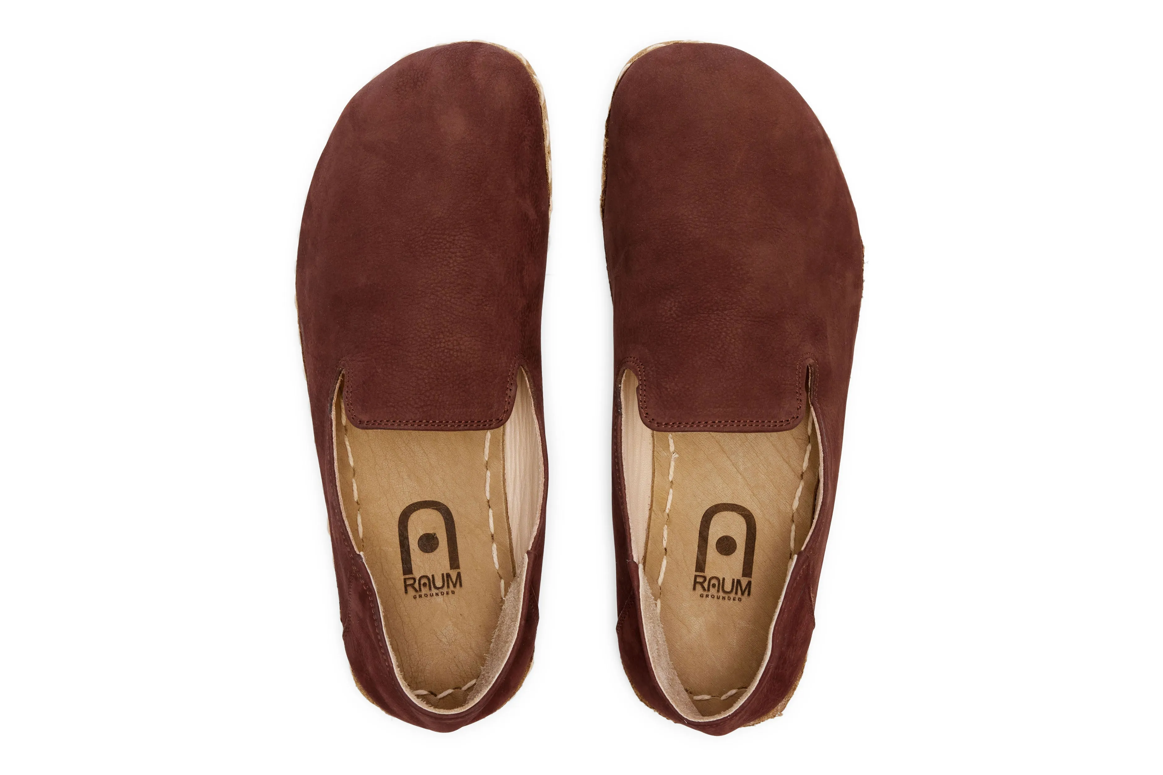 Women's Barefoot Grounding Slip-on Shoes / Redwood by Raum