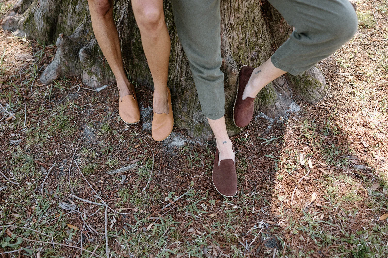 Women's Barefoot Grounding Slip-on Shoes / Redwood by Raum