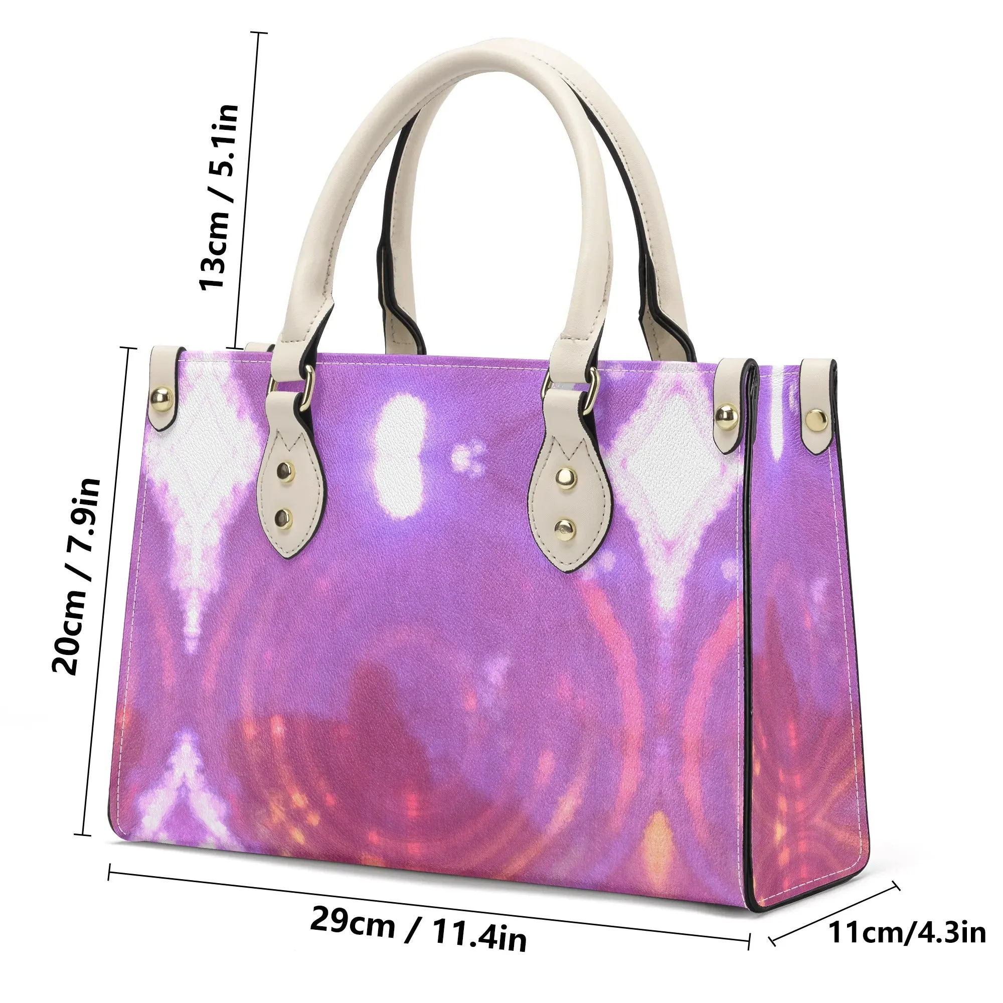 Womens PU Handbag - Pink - Designed by Concordia